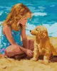 Painting by numbers - A childhood friend ©art.solomiia