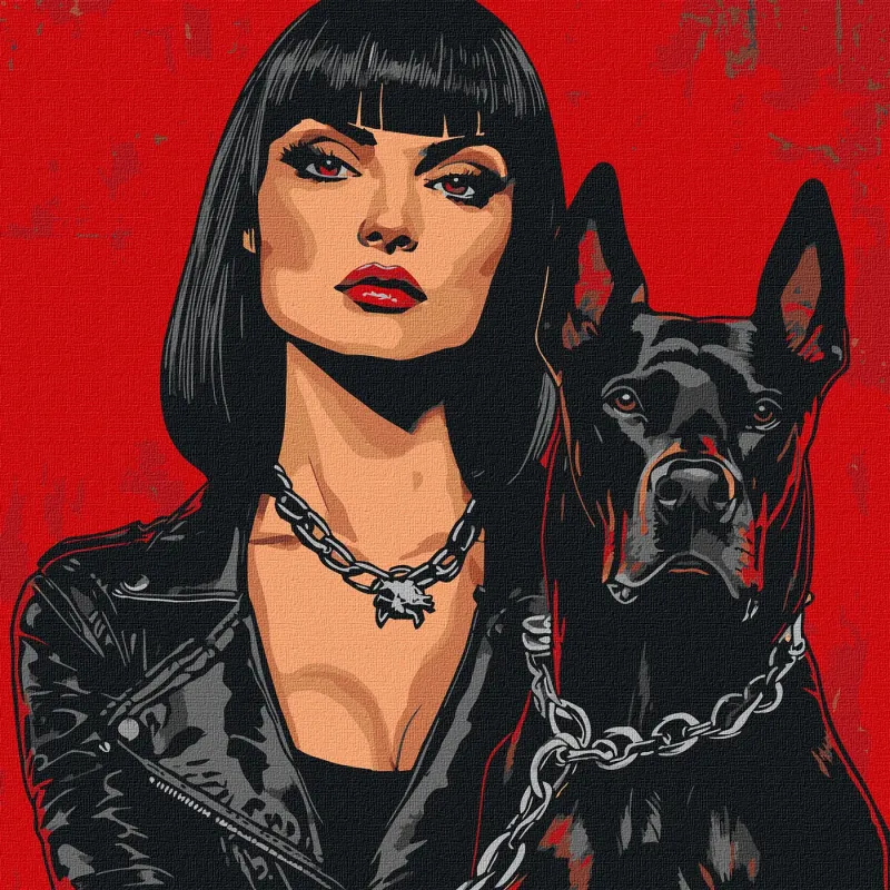 Painting by numbers - Dangerous ©art_selena_ua