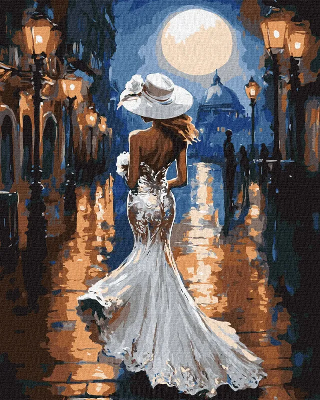 Картина по номерам - Вечер стиля ©art_selena_ua