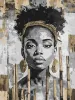 Painting by numbers - Exotic monochrome ©art_selena_ua