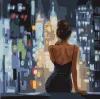 Картина за номерами - Кінець вечірки ©art_selena_ua