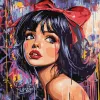 Painting by numbers - A modern Snow White ©art_selena_ua