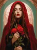 Картина по номерам - Очарованная ©art_selena_ua