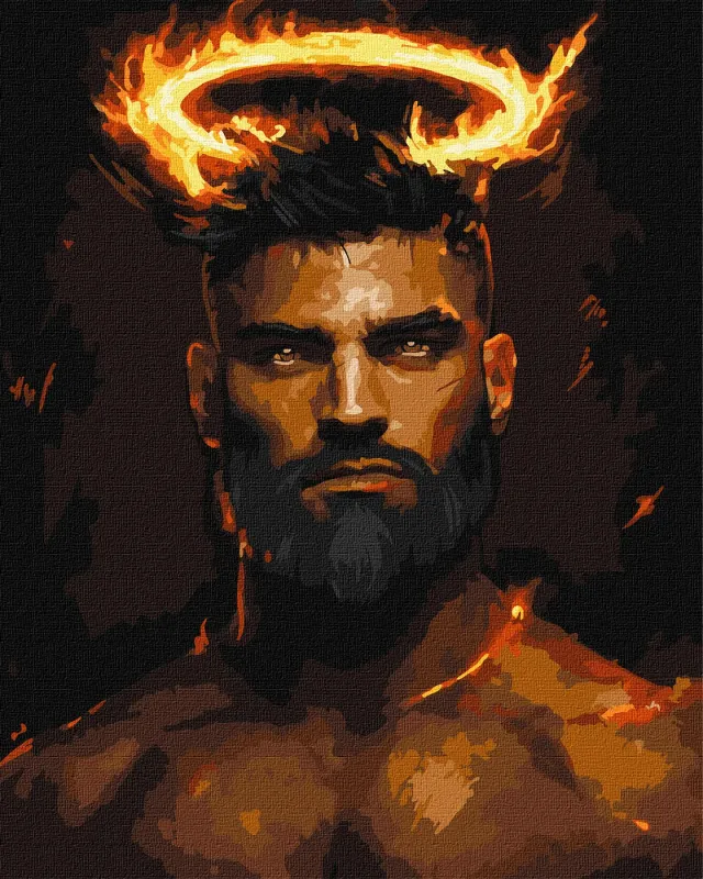 Картина за номерами - Брутальний стиль ©art_selena_ua