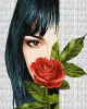 Картина за номерами - Барвиста поезія: Червона троянда ©art_selena_ua