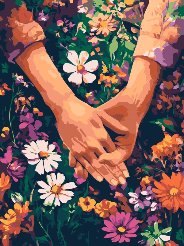 Картина по номерам - Держи меня крепко ©art_selena_ua