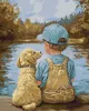 Painting by numbers - True friends ©art_selena_ua