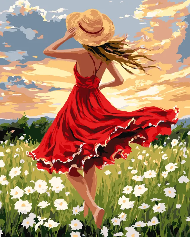 Painting by numbers - Dance in the field ©art_selena_ua