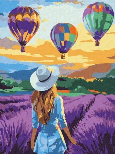Картина за номерами - Лавандові пригоди ©art_selena_ua