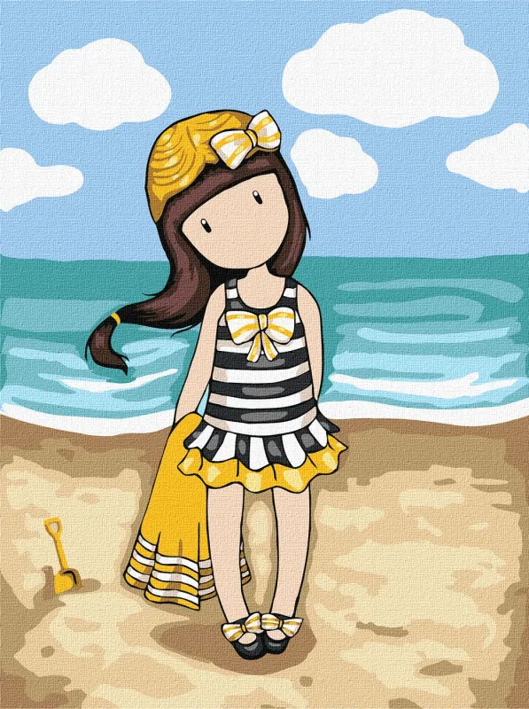 Картина по номерам - Beach Belle Santoro Gorjuss Collection