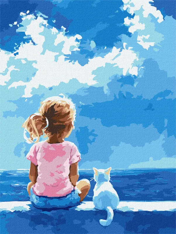 Painting by numbers - Tender friendship ©art_selena_ua