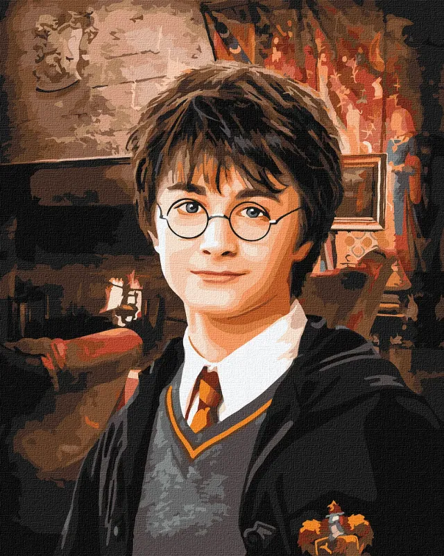 Картина по номерам - Harry Potter: Гостиная Гриффиндора ©Warner Bros.