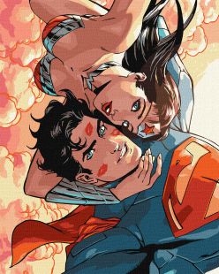 Картина за номерами - Wonder Woman: Обійми ©Warner Bros.
