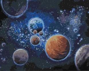 Painting by numbers - Secrets of the worlds ©Svitlana Terenchuk