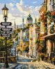 Картина за номерами - Затишні вулички Києва ©art_selena_ua