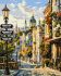 Painting by numbers - Сozy streets of Kyiv ©art_selena_ua