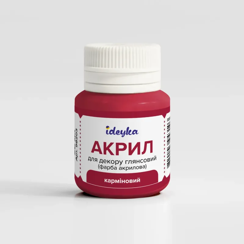 Акрил для декора - Карминный