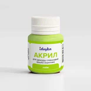 Акрил для декору - Лайм