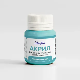 Акрил для декору - Аквамариновий