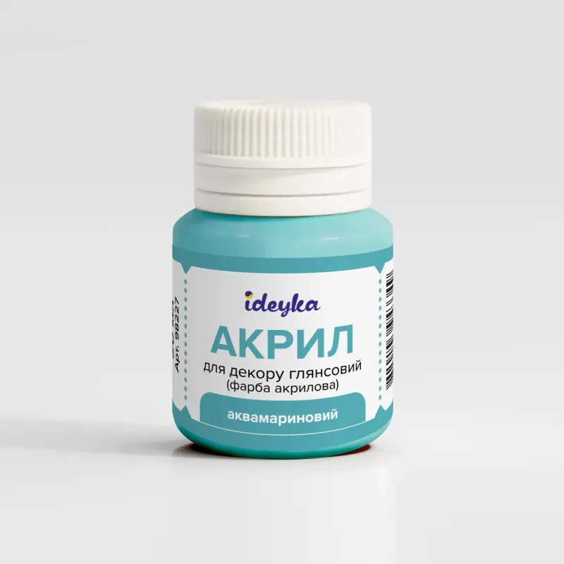 Акрил для декора - Аквамариновый