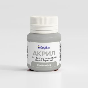 Акрил для декора - Серый шифер