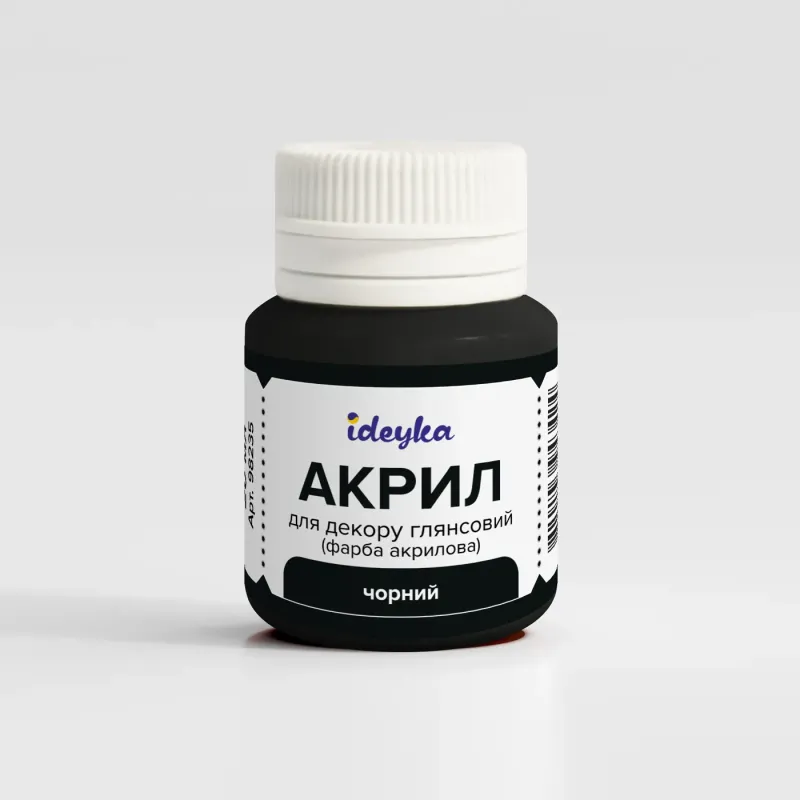 Акрил для декору - Чорний