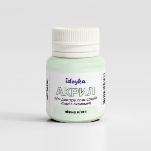 Акрил для декора - Нежная мята