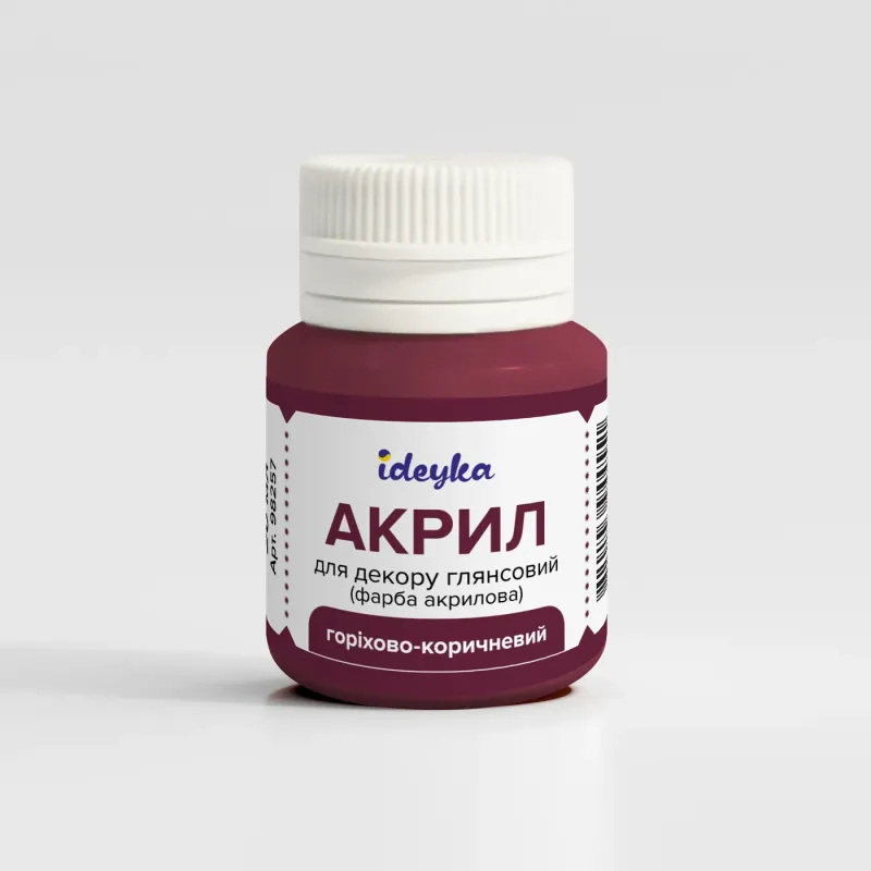 Акрил для декора - Орехово-коричневый