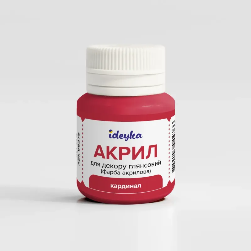 Акрил для декору - Кардинал