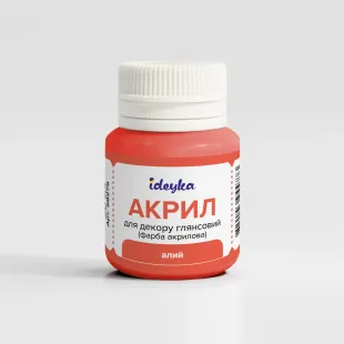 Акрил для декору - Алий