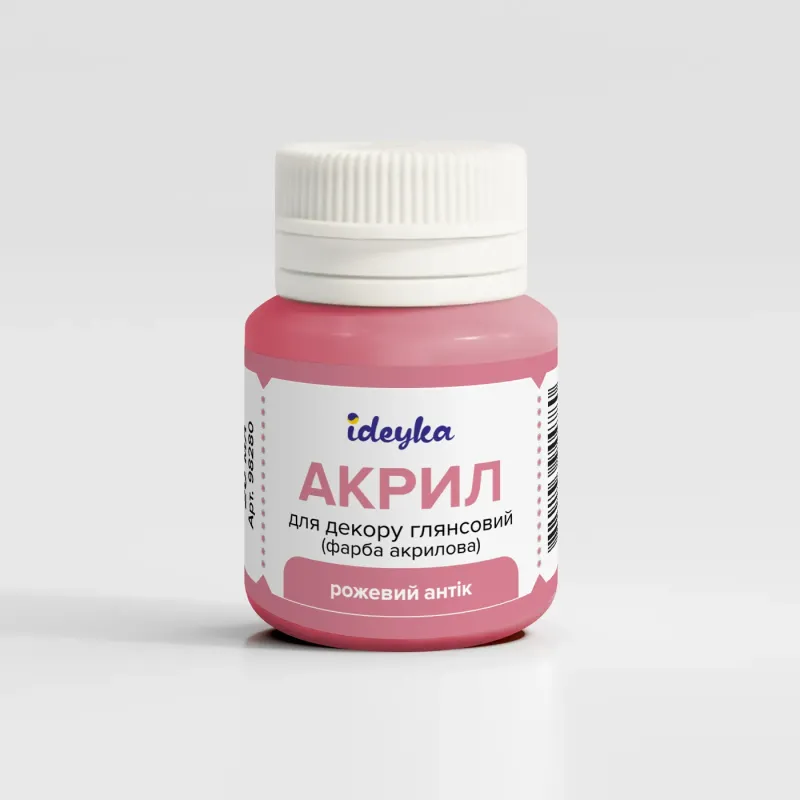 Акрил для декора - Розовый антик