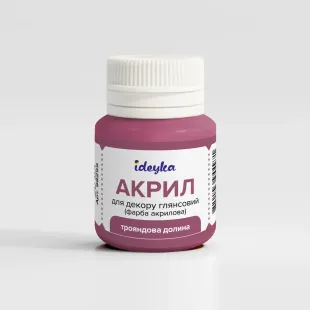 Акрил для декору - Рожева долина