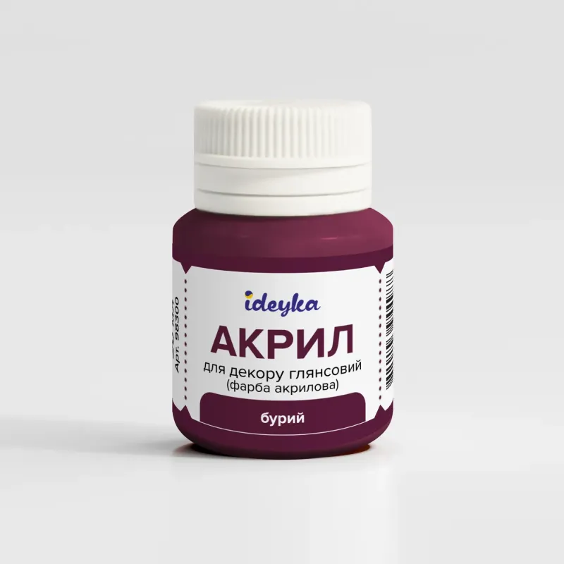 Акрил для декора - Бурый