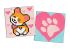 Diamond mosaic on a sticker - Corgi, set of 2 pcs