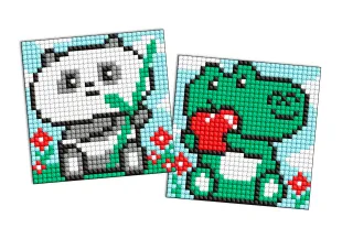 Diamond mosaic on a magnet - Strange delights, set of 2 pcs