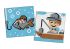 Diamond mosaic on a sticker - Professions. Fisherman, set of 2 pcs