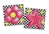Diamond mosaic on a magnet - Flower and star, set of 2 pcs