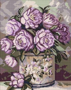 Алмазная мозаика - Свежие лепестки ©art_selena_ua
