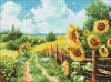 Алмазная мозаика - Тропинка среди подсолнухов ©art_selena_ua