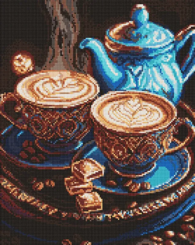 Алмазна мозаїка - Мелодія кави ©art_selena_ua