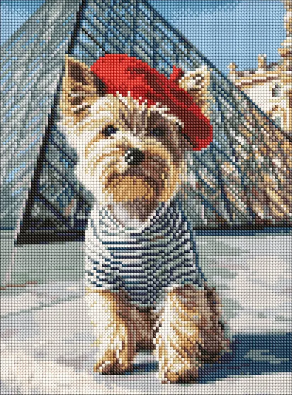 Алмазна мозаїка - Французький настрій ©art_selena_ua