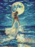 Diamond mosaic - Girl and the Moon ©art_selena_ua
