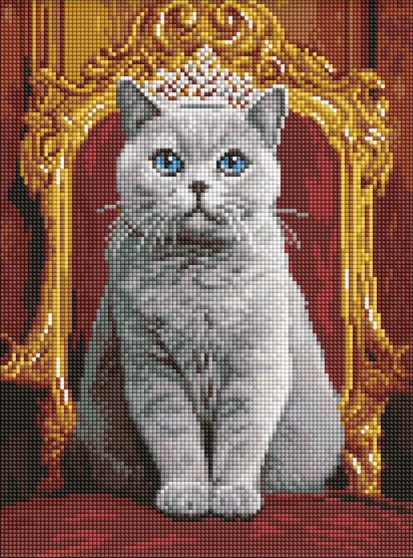 Алмазна мозаїка - Британський король ©art_selena_ua