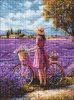 Diamond mosaic - Lavender field ©art_selena_ua