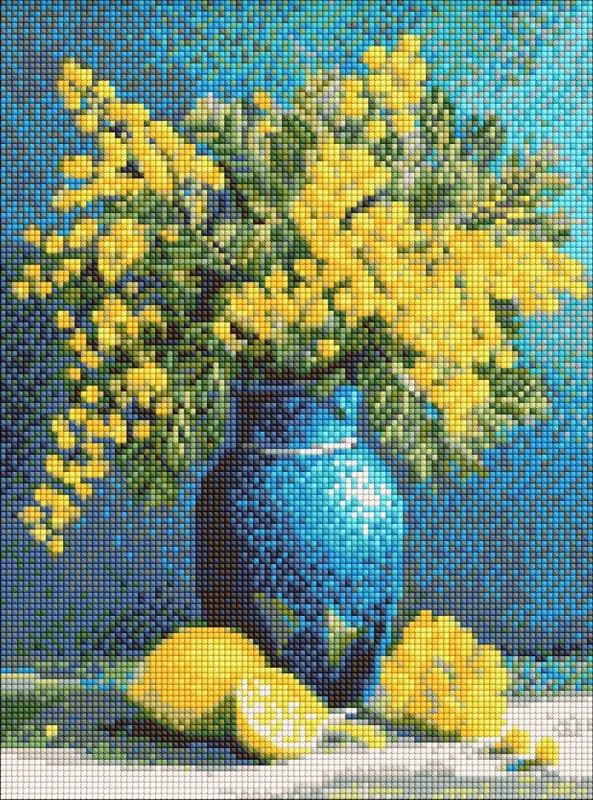 Алмазная мозаика - Мимоза и лимоны ©art_selena_ua
