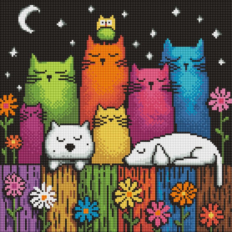 Алмазна мозаїка - Мелодія міцного сну ©art_selena_ua