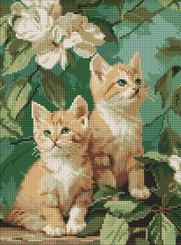 Алмазна мозаїка - Лагідність у кольорах ©art_selena_ua