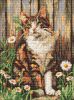 Diamond mosaic - Gaze of cute cat ©art_selena_ua