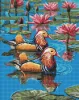Diamond mosaic - A pair of mandarin ducks ©art_selena_ua