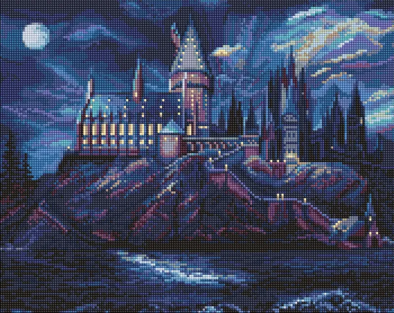 Алмазна мозаїка - Harry Potter: Таємничий Гоґвортс ©Warner Bros.